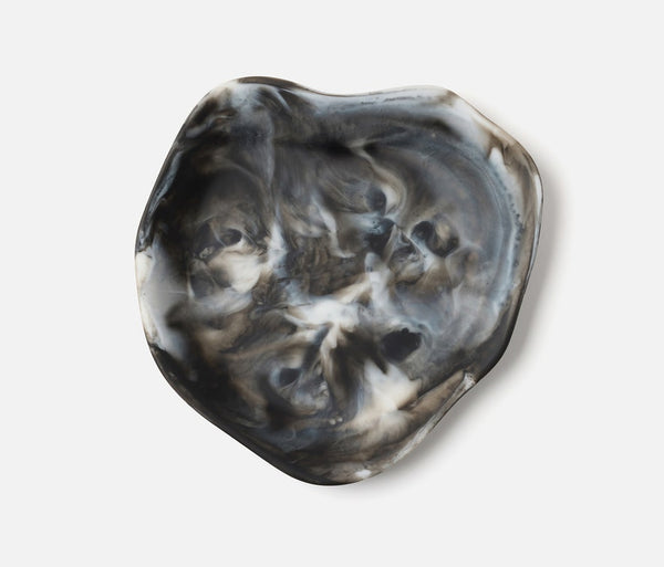Beatrix Serving Trays - Black Swirled, 2 sizes