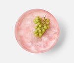 Benno Fruit Bowl - Pink/Green Swirled, 13" Dia