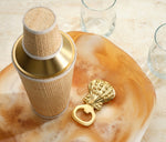 Beatrix Serving Trays - Amber Swirled, 2 Sizes