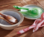 Laney Serving Set - Pink Swirled