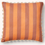Bold Stripe Peach, 24" x 24"