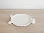 Bubble Platter, White