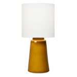 Vessel Medium Table Lamp, Olive, 23"H