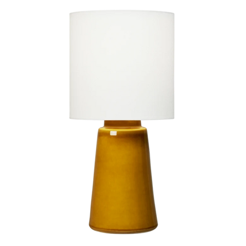 Vessel Medium Table Lamp, Olive