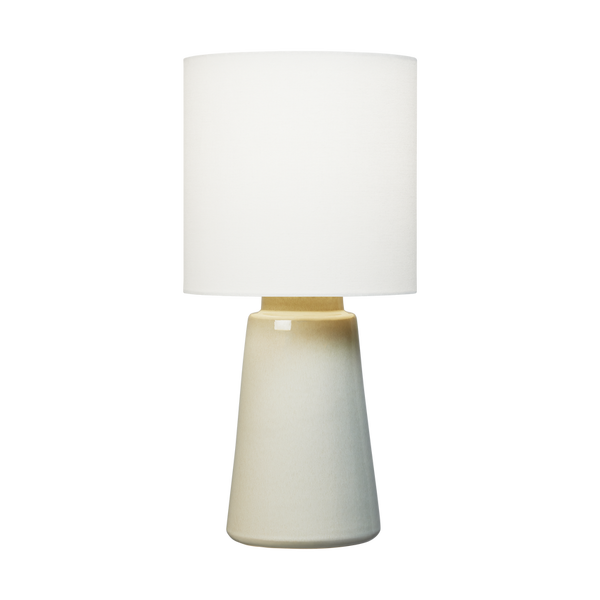 Vessel Medium Table Lamp, Shellish Grey, 23"H