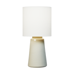 Vessel Medium Table Lamp, Shellish Grey, 23"H
