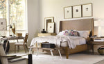 Bowery Place Bed - King 6/6 , City Light-Cerused