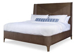 Bowery Place Bed - King 6/6 , City Light-Cerused