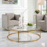 Radius Coffee Table, 48"Dia x 15"H