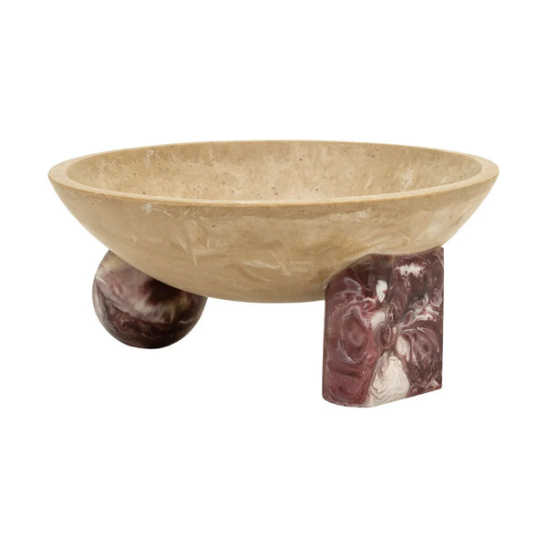 Dahlia Bowl, 13"W x 12.5"D