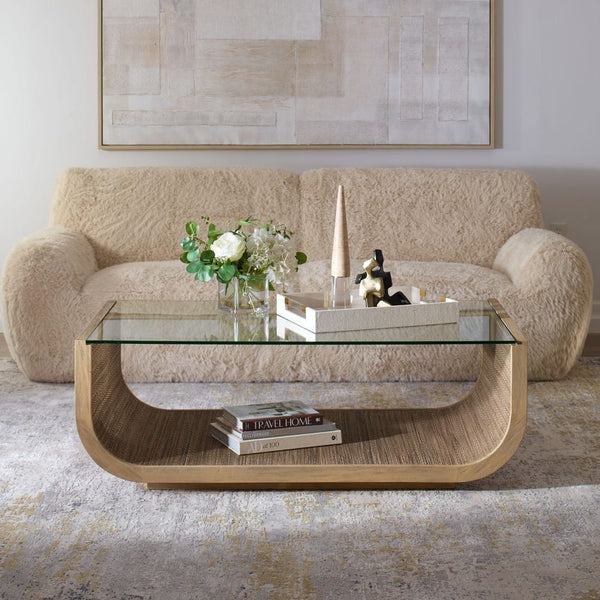 Farrington Coffee Table, 53"W x 18"H x 29"D