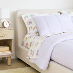 Calma Upholstered Twin Bed, Sand