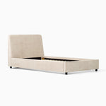 Calma Upholstered Twin Bed, Sand