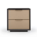 Double Wrap Nightstand - Dark Chocolate, 25"W