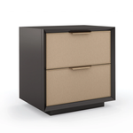 Double Wrap Nightstand - Dark Chocolate, 25"W