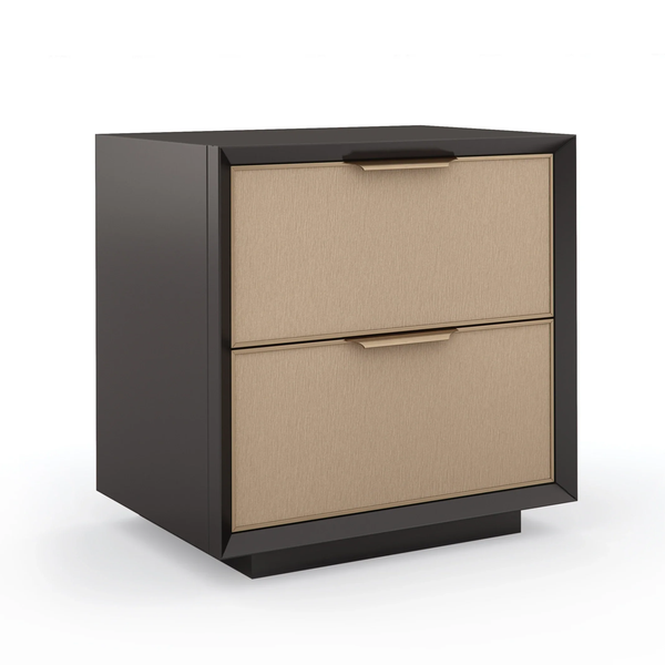 Double Wrap Nightstand - Dark Chocolate, 25"W