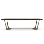 Vena Dining Table - Calcutta Viola, 112"W X 44"D
