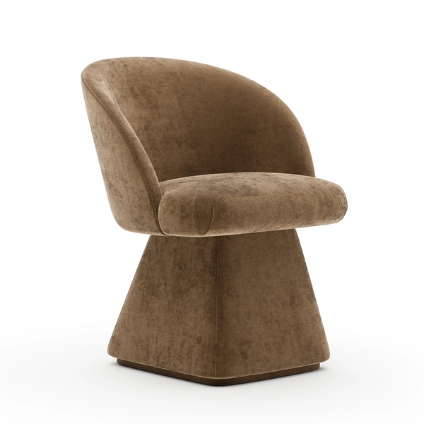 Vuelta Upholstered Dining Chair - Camel