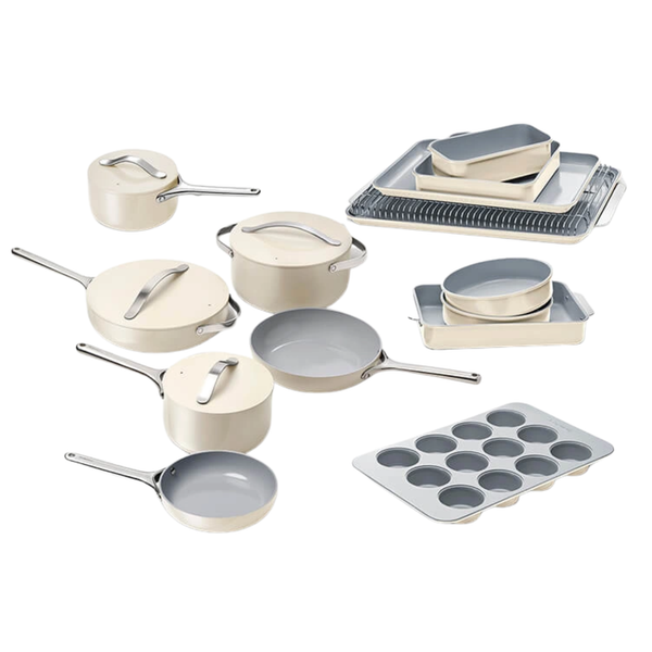 Deluxe Cook & Bake Set - Cream