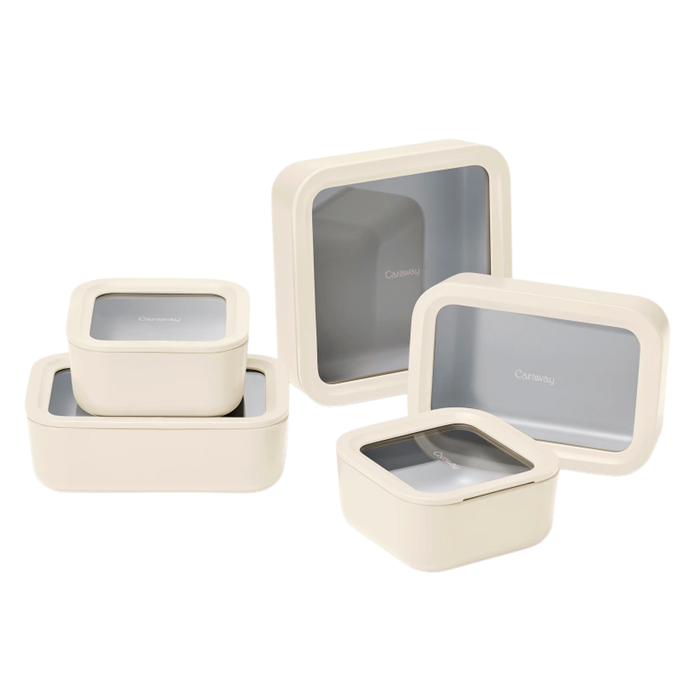 Food Storage Set - Cream