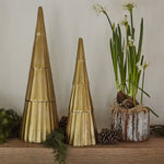 Cassel Christmas Tree, Gold, 2 Sizes