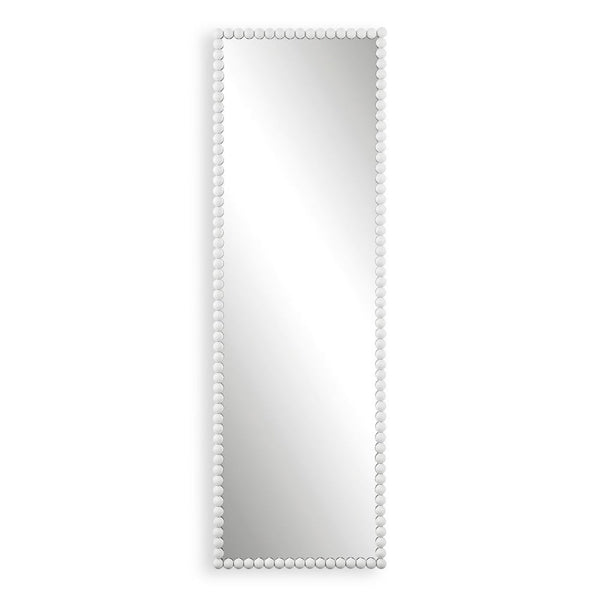 Serna Tall Mirror, White, 72"H x 23"W