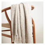 Boucle Indoor/Outdoor Throw, Natural