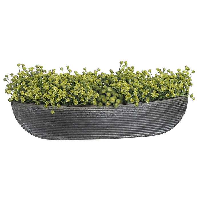 Baby's Breath Arrangement in Tin Container, 22"