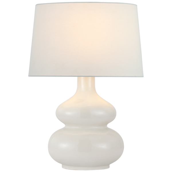 Lismore Medium Table Lamp, Ivory