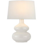 Lismore Medium Table Lamp, Ivory