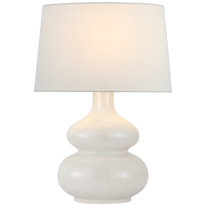 Lismore Medium Table Lamp, Ivory