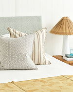 Lido Shell Linen Cushion, 22" x 22"