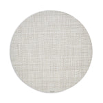 Chilewich Basketweave Placemat, Neutral, 15"Dia
