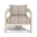 Chloe Lounge Chair - Aluminum Bone / Bateau Cocoon, 31.5"W