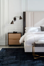 Double Wrap Nightstand - Dark Chocolate, 25"W