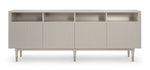 Love Lines Entertainment Console, 80"W x 15"D x 30"H