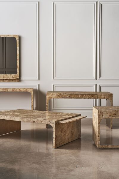 Burlesque Cabaret Cocktail Table, 56"W x 36"D x 17"H