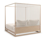 Pinstripe Light Bed, King & Queen