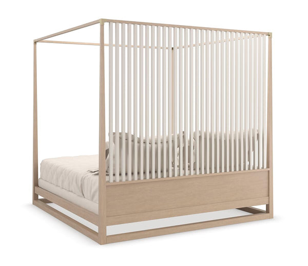 Pinstripe Light Bed, King & Queen