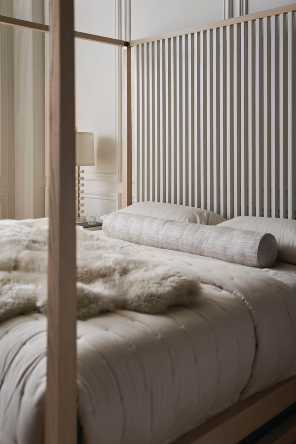 Pinstripe Light Bed, King & Queen