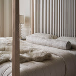 Pinstripe Light Bed, King & Queen