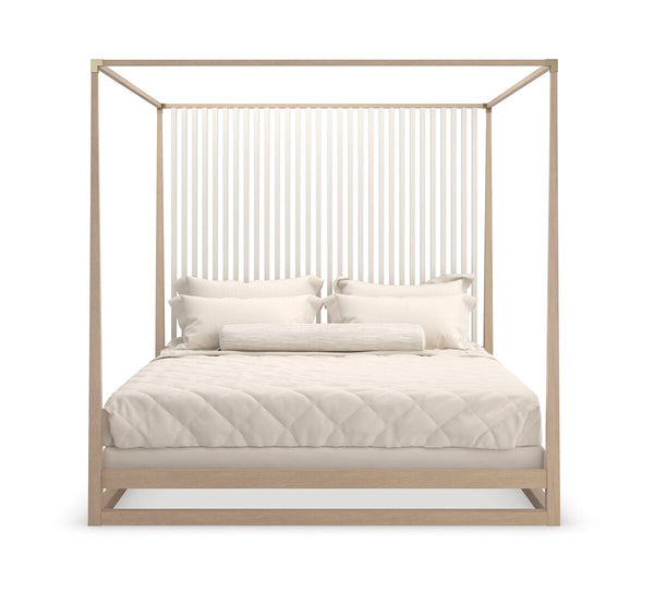 Pinstripe Light Bed, King & Queen