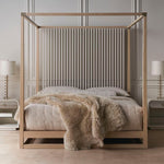 Pinstripe Light Bed, King & Queen