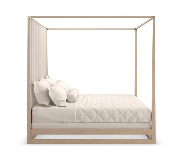Pinstripe Light Bed, King & Queen