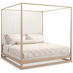 Pinstripe Light Bed, King & Queen
