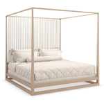 Pinstripe Light Bed, King & Queen