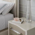Clarity Clear to Me Nightstand, Ash, Raffia, 24"W