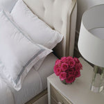 Clarity Clear to Me Nightstand, Ash, Raffia, 24"W