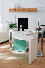 High Tide Side Table, 18"W x 12.75"D x 22"H