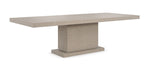 Horizon Extendable Dining Table, 84"-105"W x 44"D x 30"H